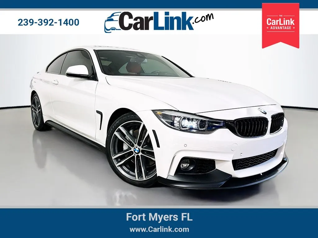 White 2019 BMW 4 Series 440i for sale in Fort Myers, FL