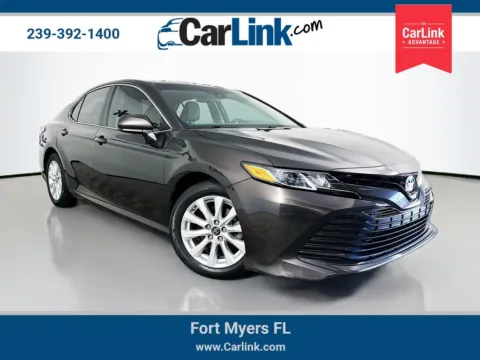 Brown 2018 Toyota Camry LE for sale in Fort Myers, FL