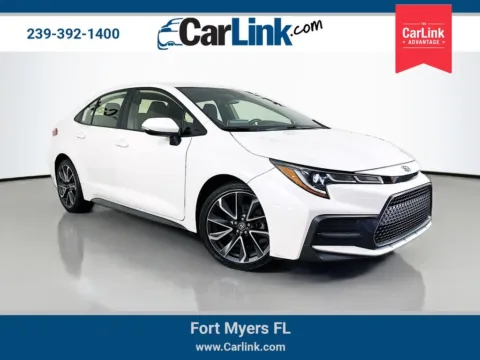 Green 2021 Toyota Corolla SE for sale in Fort Myers, FL