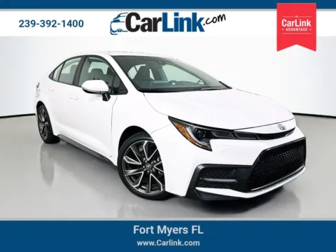 Green 2020 Toyota Corolla SE for sale in Fort Myers, FL