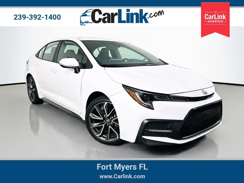 Green 2020 Toyota Corolla SE for sale in Fort Myers, FL
