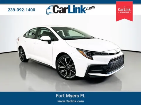 Green 2020 Toyota Corolla SE for sale in Fort Myers, FL
