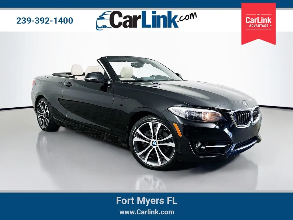 Black 2015 BMW 2 Series 228i xDrive for sale in Fort Myers, FL