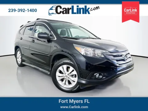 Black 2014 Honda CR-V EX for sale in Fort Myers, FL