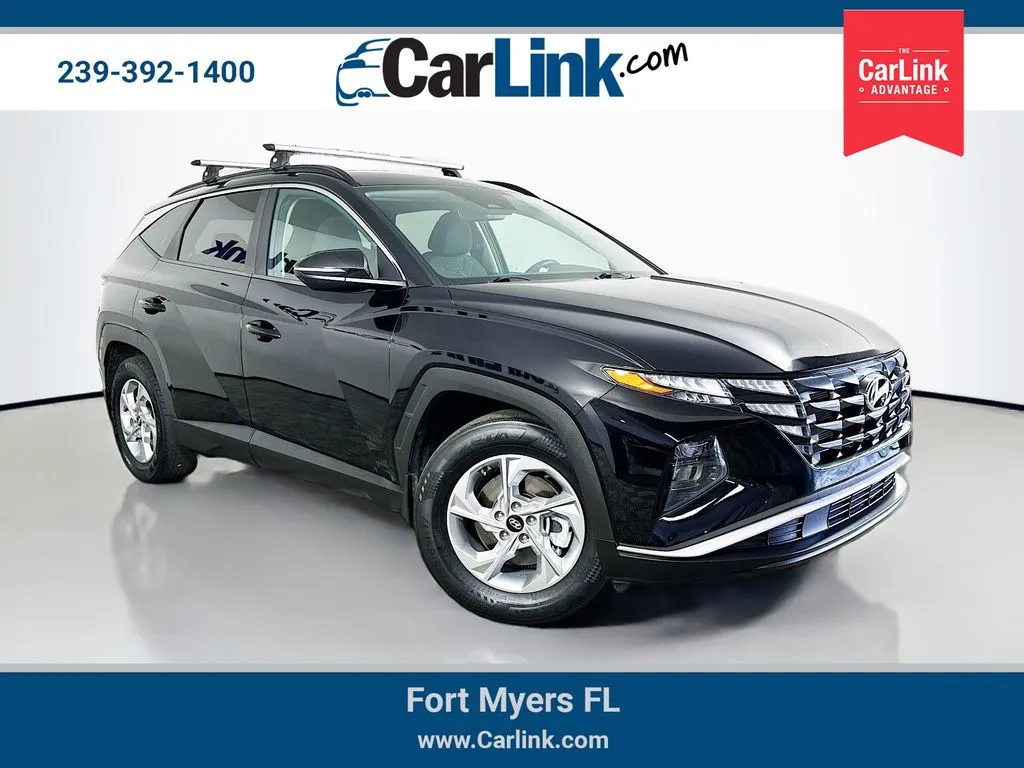 Black 2022 Hyundai Tucson SEL for sale in Fort Myers, FL