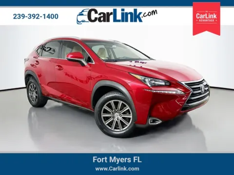 Red 2015 Lexus NX 200t for sale in Fort Myers, FL
