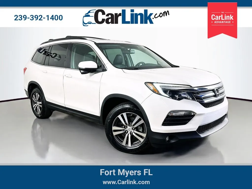 White 2018 Honda Pilot EX-L for sale in Fort Myers, FL