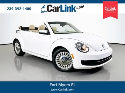 White 2016 Volkswagen Beetle 1.8T SE for sale in Fort Myers, FL