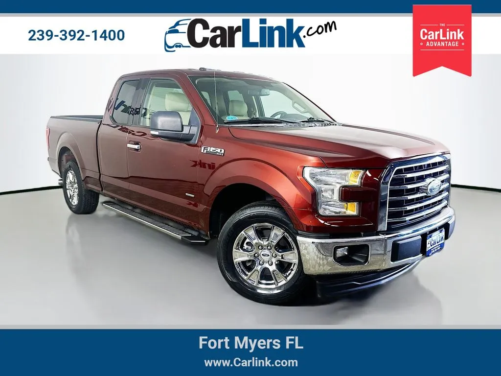 Brown 2017 Ford F-150 XLT for sale in Fort Myers, FL