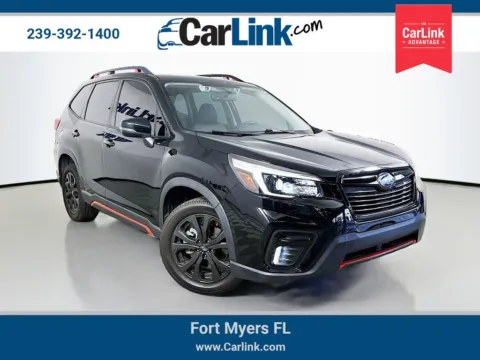 Black 2021 Subaru Forester Sport for sale in Fort Myers, FL