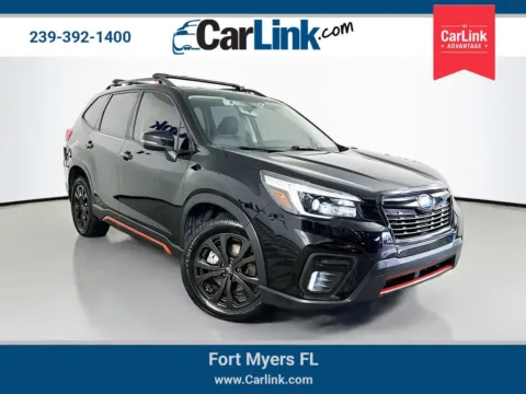 Black 2021 Subaru Forester Sport for sale in Fort Myers, FL