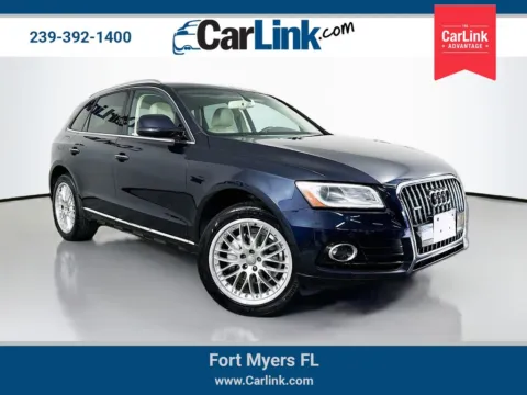 Black 2016 Audi Q5 2.0T Premium Plus for sale in Fort Myers, FL