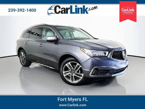 Gray 2017 Acura MDX 3.5L for sale in Fort Myers, FL