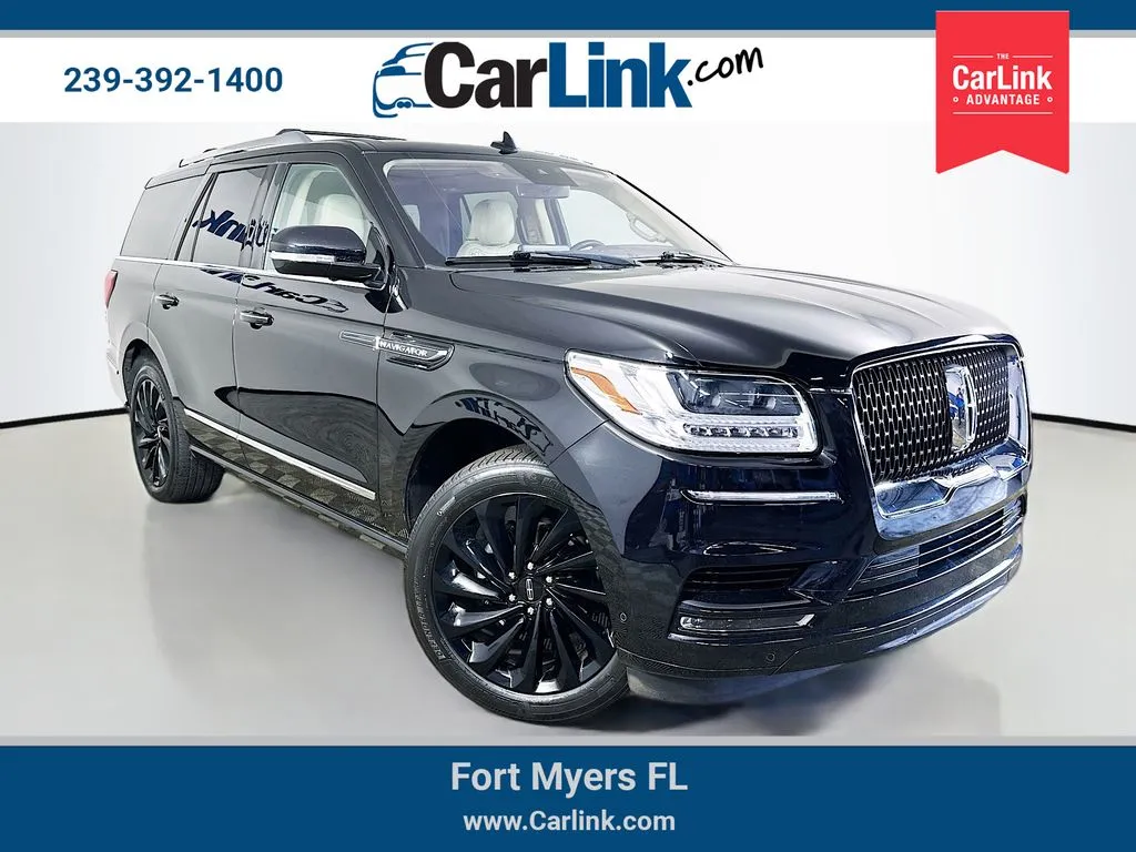Black 2020 Lincoln Navigator Reserve for sale in Fort Myers, FL