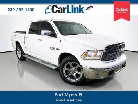 White 2017 Ram 1500 Laramie for sale in Fort Myers, FL