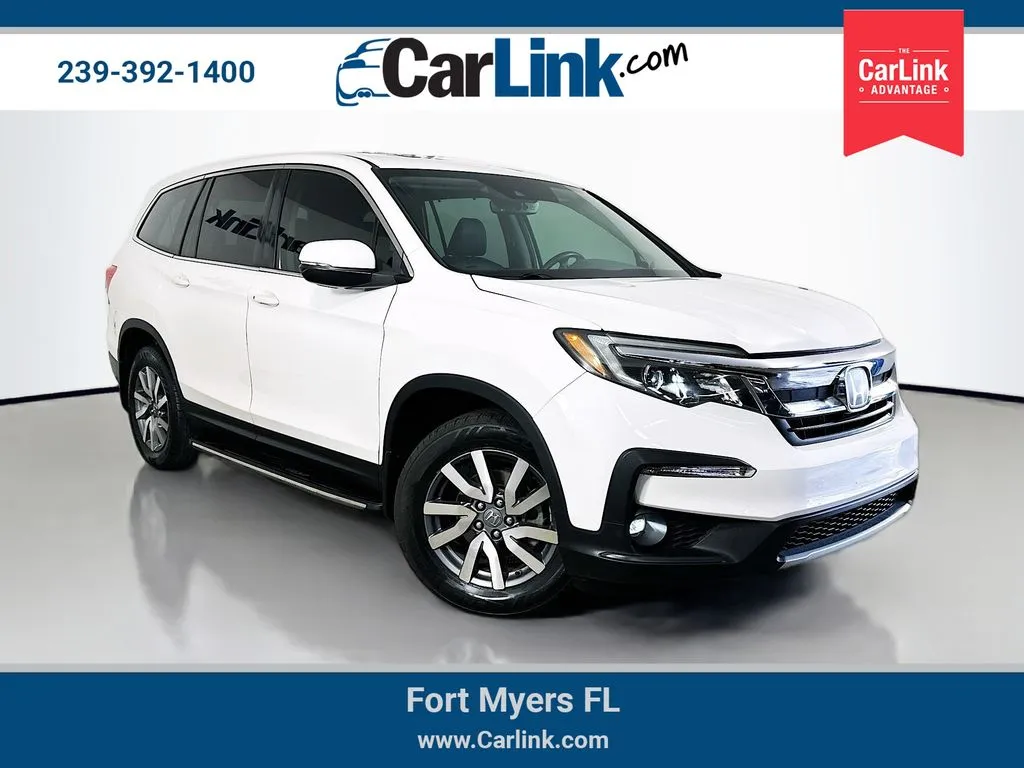 White 2019 Honda Pilot EX-L for sale in Fort Myers, FL