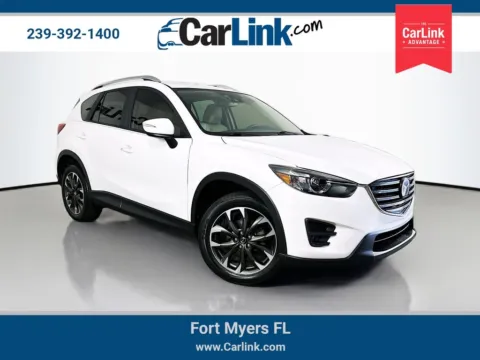 White 2016 Mazda CX-5 Grand Touring for sale in Fort Myers, FL