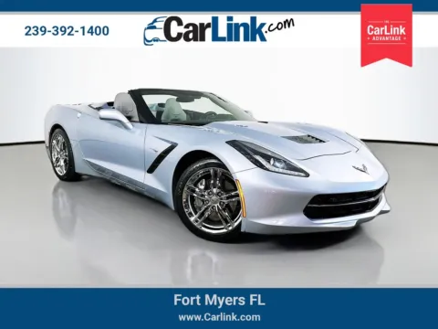 Blue 2017 Chevrolet Corvette Stingray for sale in Fort Myers, FL