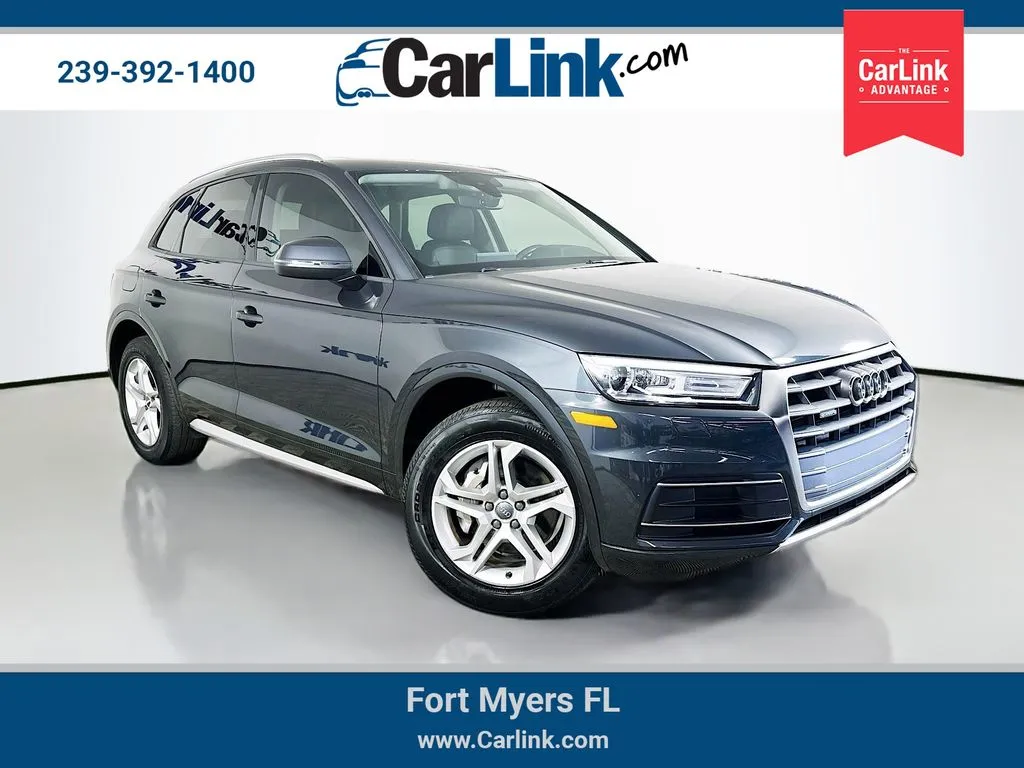 Gray 2018 Audi Q5 2.0T Premium for sale in Fort Myers, FL