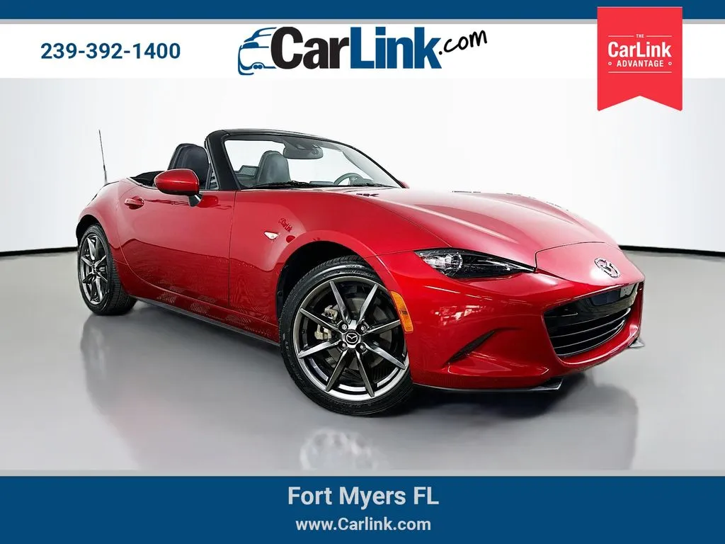 Red 2016 Mazda Miata Grand Touring for sale in Fort Myers, FL