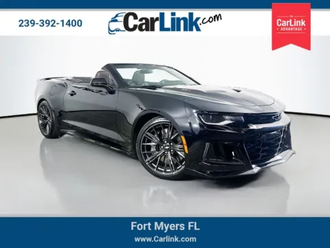 Black 2018 Chevrolet Camaro ZL1 for sale in Fort Myers, FL