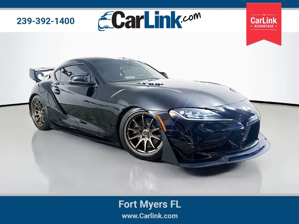 Black 2021 Toyota Supra 2.0 for sale in Fort Myers, FL