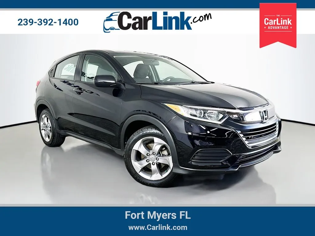 Black 2020 Honda HR-V LX for sale in Fort Myers, FL