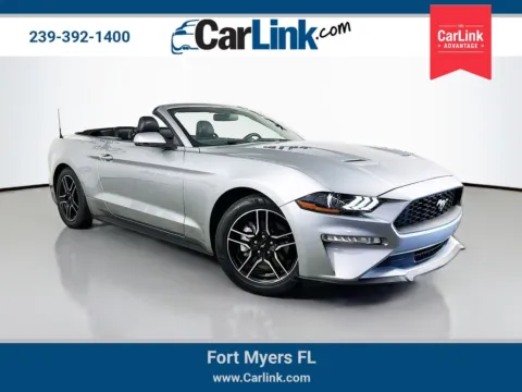 Silver 2020 Ford Mustang EcoBoost Premium for sale in Fort Myers, FL