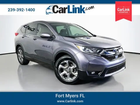 Beige 2018 Honda CR-V EX for sale in Fort Myers, FL