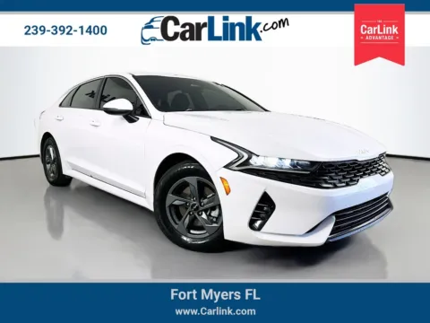 White 2022 Kia K5 LX for sale in Fort Myers, FL