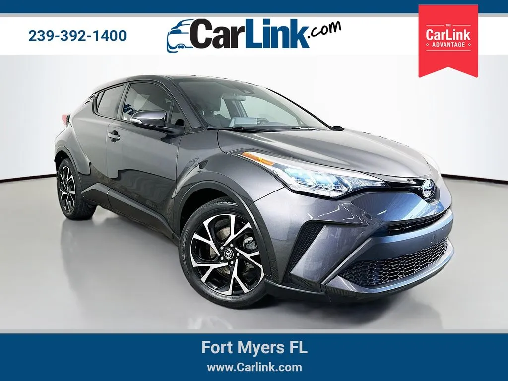 Gray 2021 Toyota C-HR XLE for sale in Fort Myers, FL