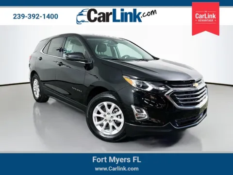 Black 2019 Chevrolet Equinox LT for sale in Fort Myers, FL
