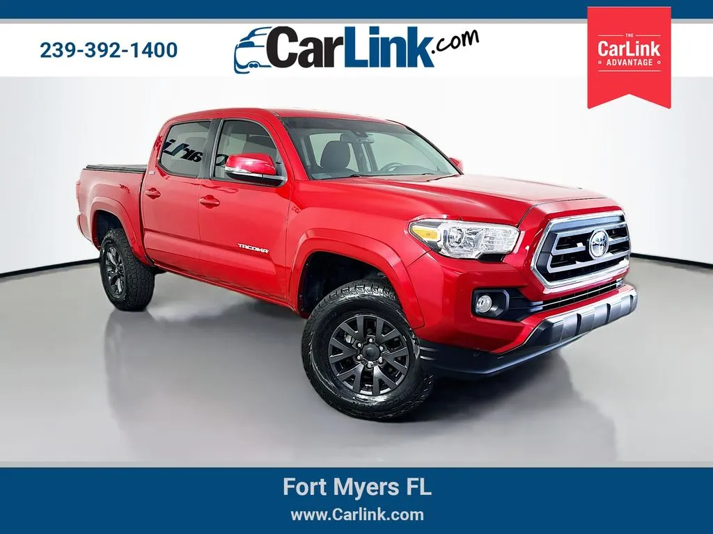 Red 2023 Toyota Tacoma SR5 for sale in Fort Myers, FL