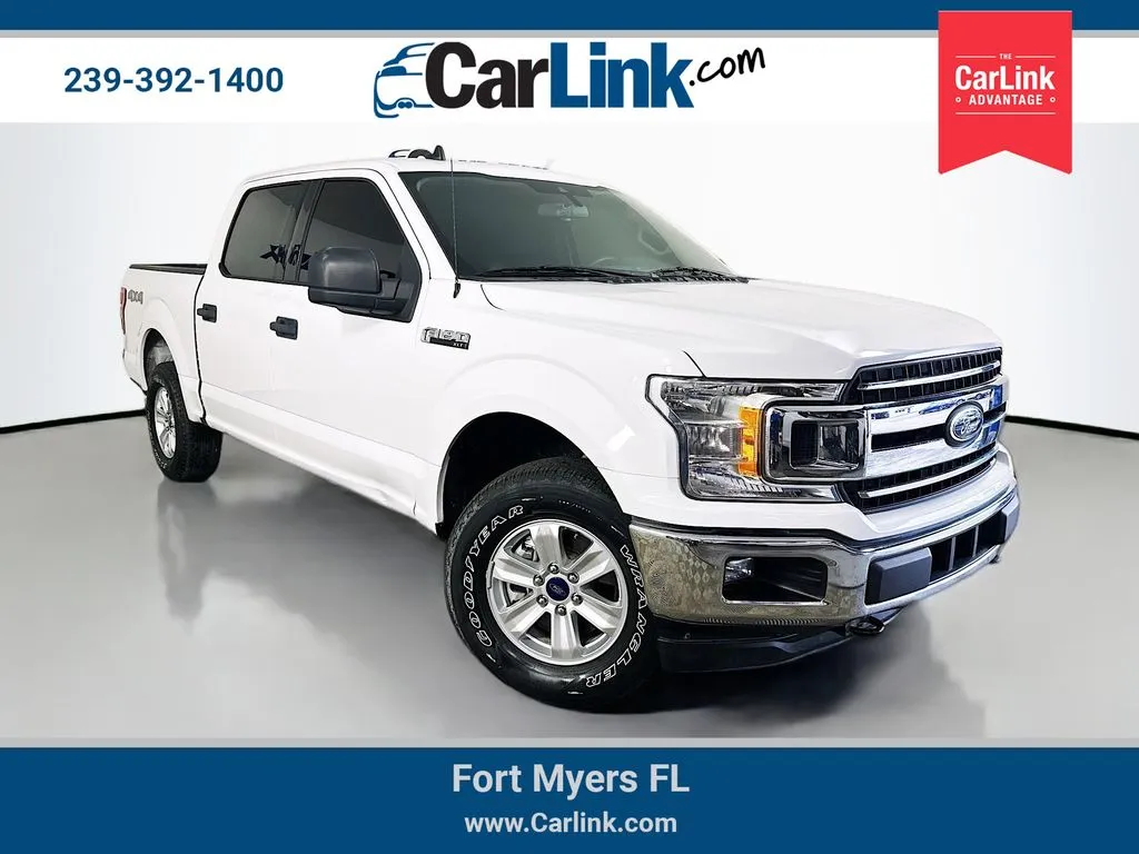 White 2019 Ford F-150 XLT for sale in Fort Myers, FL
