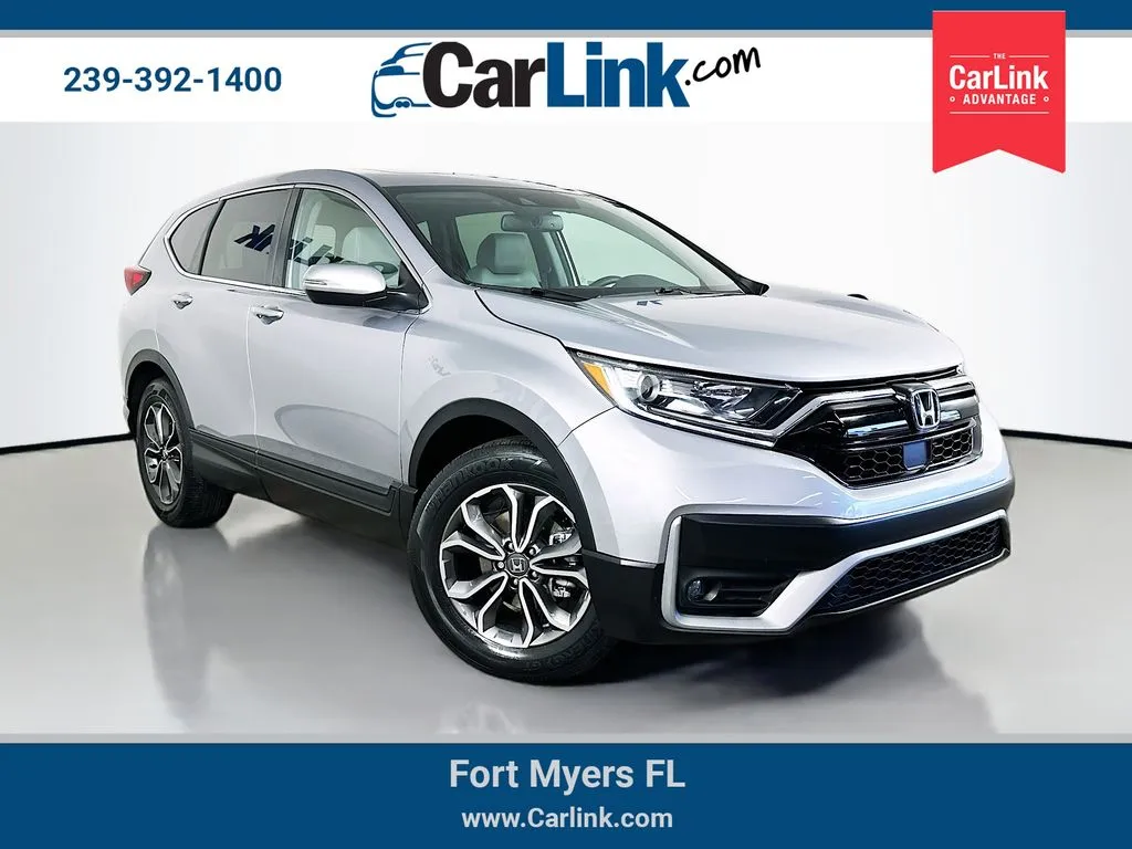 Silver 2020 Honda CR-V EX-L for sale in Fort Myers, FL