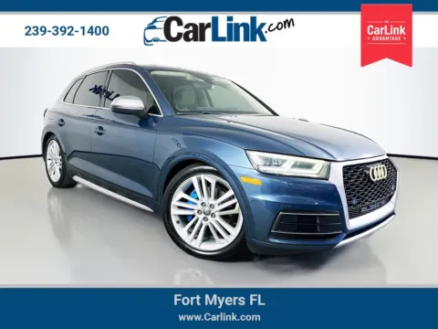 Blue 2018 Audi Q5 2.0T Premium Plus for sale in Fort Myers, FL