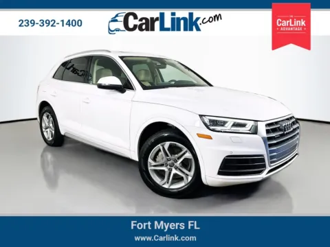 White 2018 Audi Q5 2.0T Premium Plus for sale in Fort Myers, FL