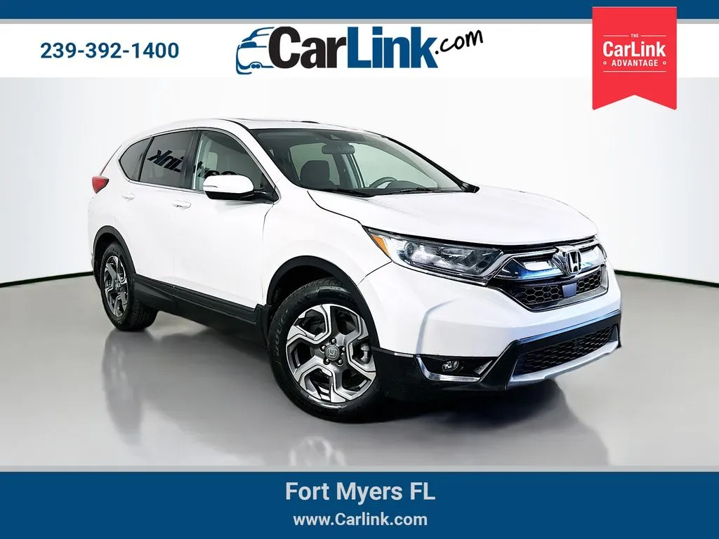 White 2019 Honda CR-V EX for sale in Fort Myers, FL