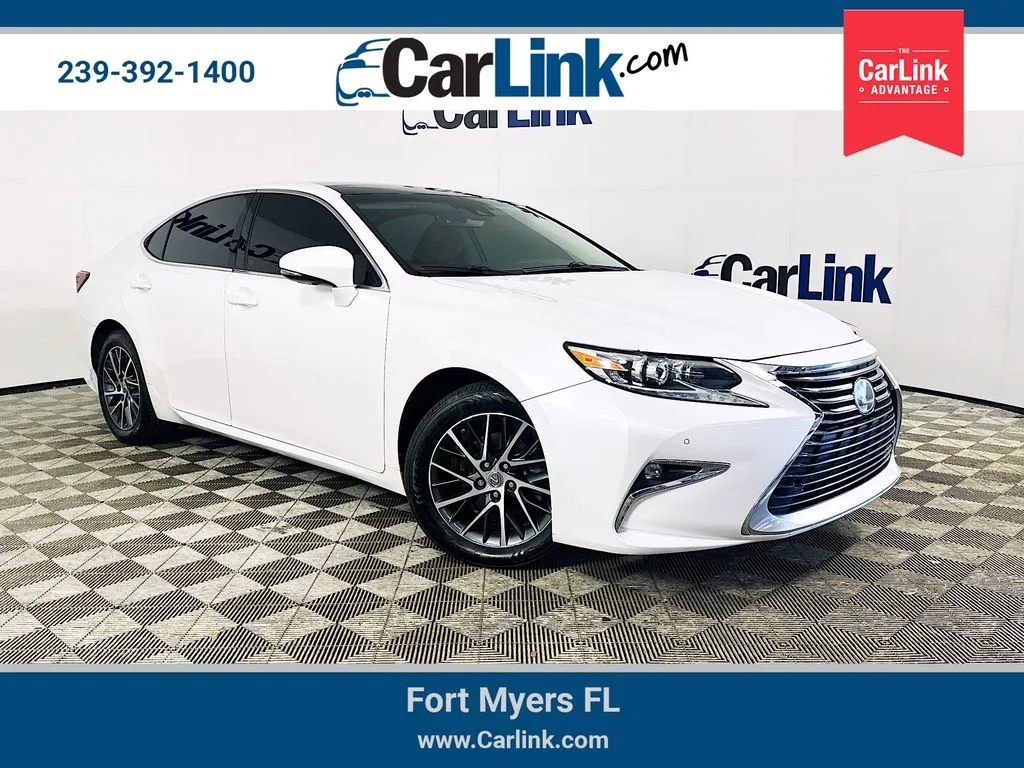 White 2018 Lexus ES 350 for sale in Fort Myers, FL