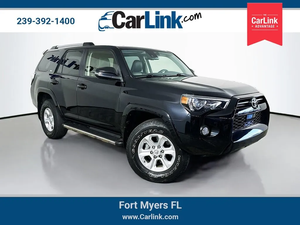 Black 2020 Toyota 4Runner SR5 Premium for sale in Fort Myers, FL