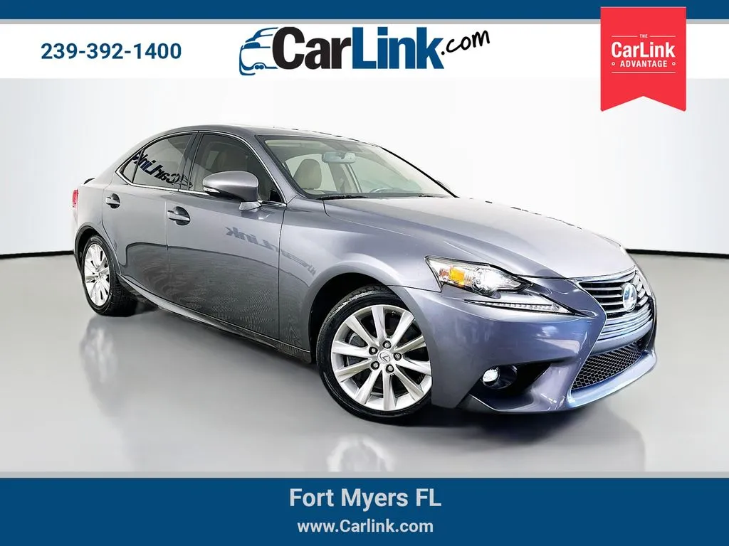 Gray 2016 Lexus IS 300 for sale in Fort Myers, FL