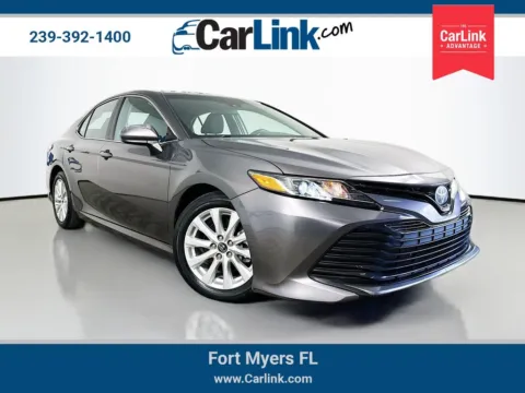 Gray 2018 Toyota Camry LE for sale in Fort Myers, FL
