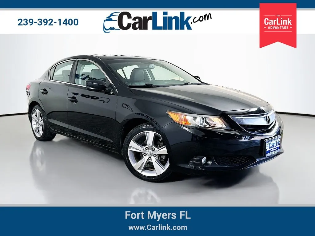 Black 2014 Acura ILX 2.0L for sale in Fort Myers, FL