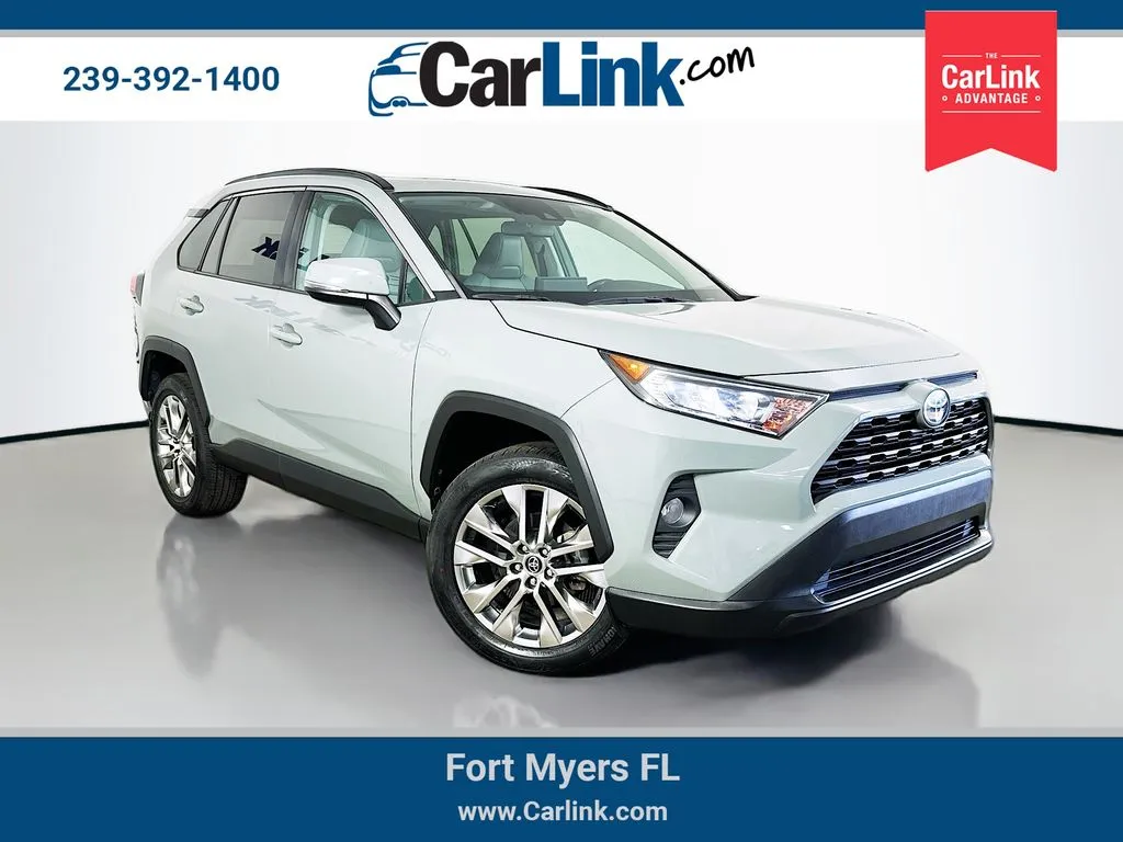 Gray 2020 Toyota RAV4 XLE Premium for sale in Fort Myers, FL