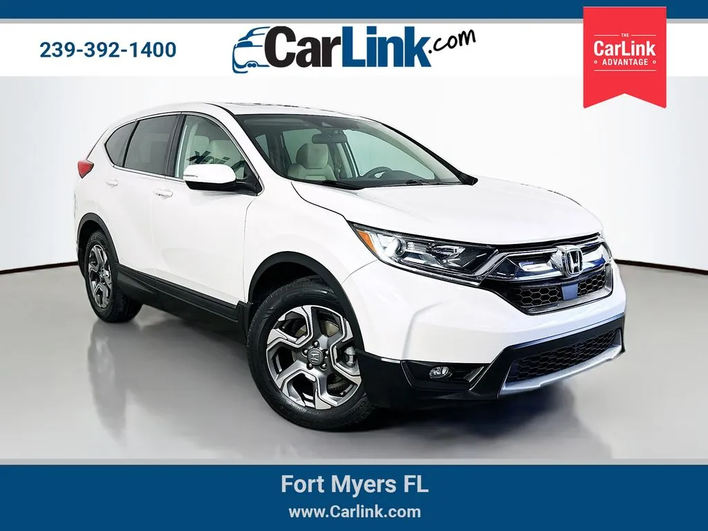 White 2018 Honda CR-V EX for sale in Fort Myers, FL