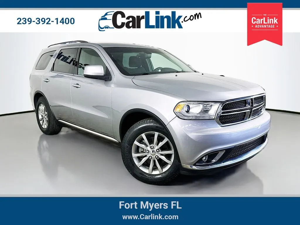 Silver 2018 Dodge Durango SXT for sale in Fort Myers, FL