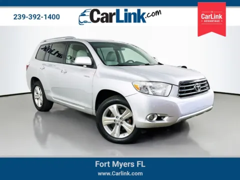 Silver 2010 Toyota Highlander Limited for sale in Fort Myers, FL