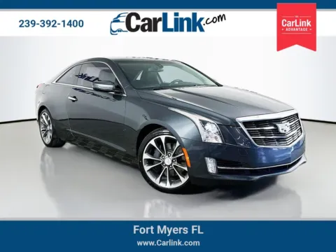 Gray 2016 Cadillac ATS 2.0L Turbo Luxury for sale in Fort Myers, FL