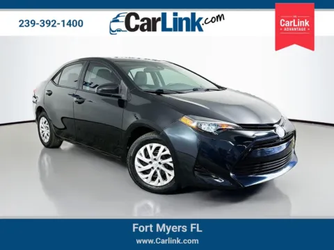 Black 2019 Toyota Corolla LE for sale in Fort Myers, FL