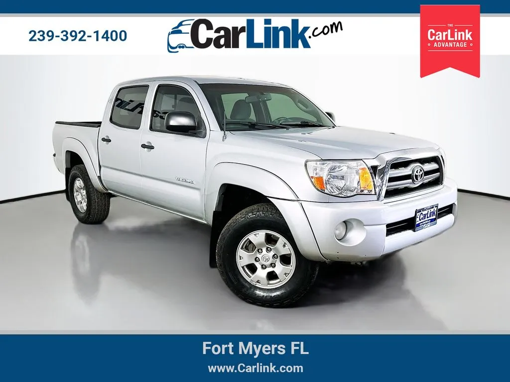 Black 2009 Toyota Tacoma PreRunner for sale in Fort Myers, FL